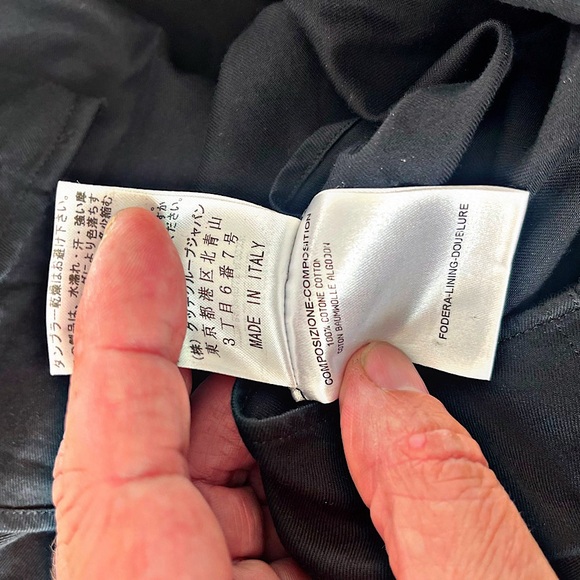 Authentic Gucci Tom Ford Black Star Studded Collar Military Epaulettes Shirt - Picture 12 of 13